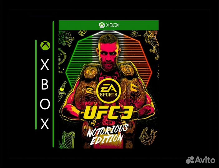 EA sports UFC 3 Notorious Edition Xbox