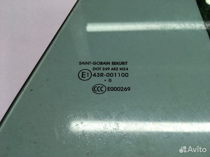 Стекло двери передней левой Peugeot 307