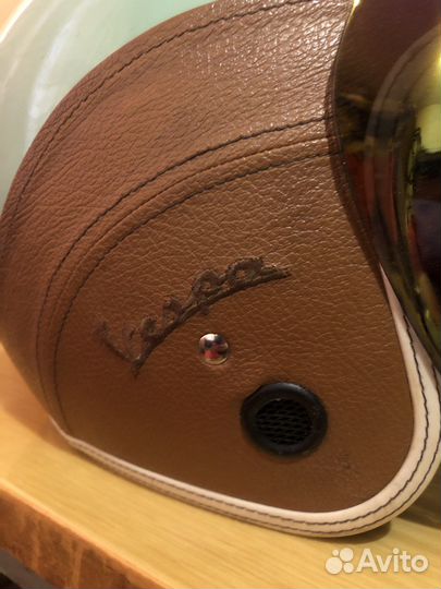 Мото шлем, vespa, bubble, мопед, скутер