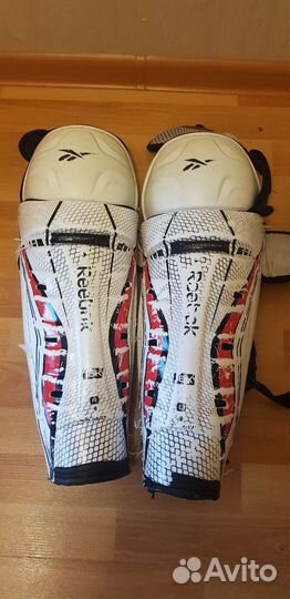 Щитки хоккейные reebok sr 17