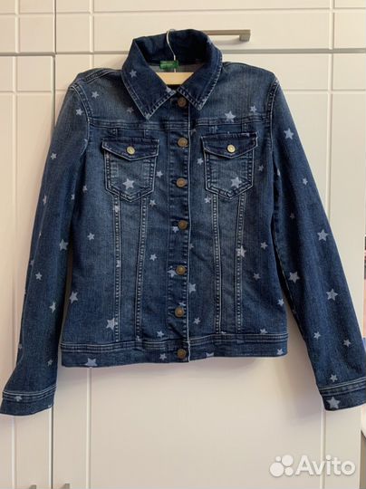 Джинсовый комплект для девочки р. 160