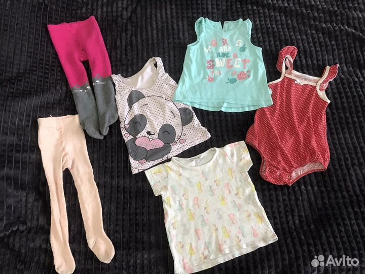 Вещи пакетом на девочку