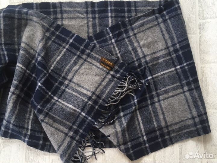 Шарф кашемир gutteridge синий