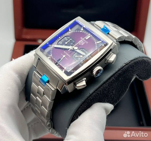 Очень красивые мужские часы TAG Heuer Monaco