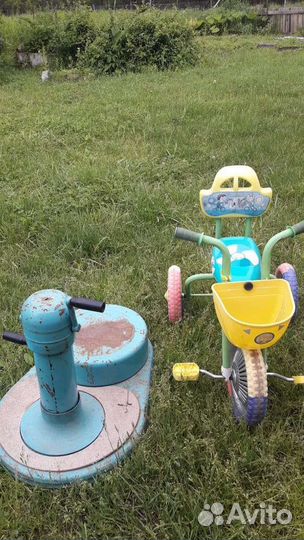 Велосипед и рукоход