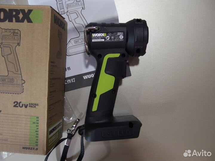Фонарь аккумуляторный worx