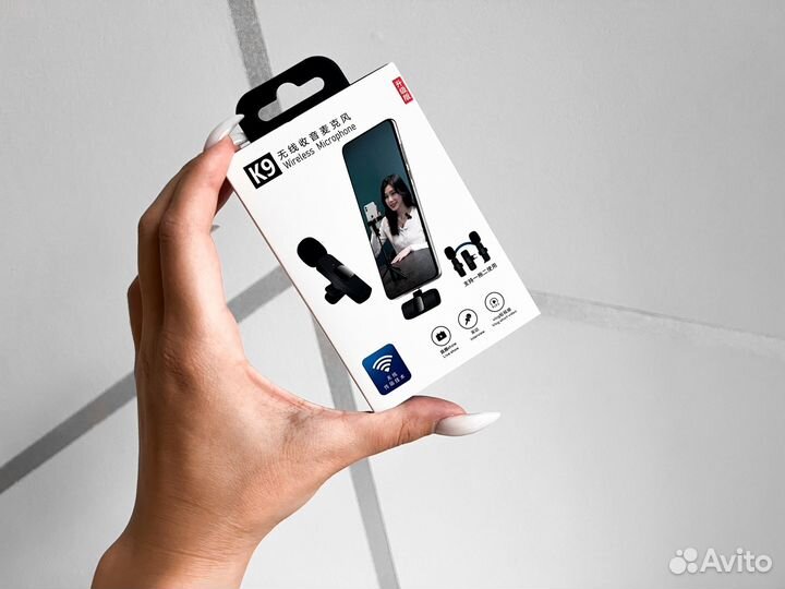 Петличный микрофон новый