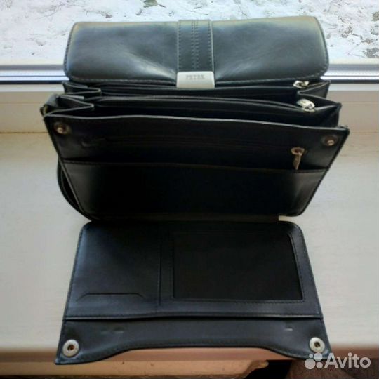 Сумка мужская барсетка натуральная кожа