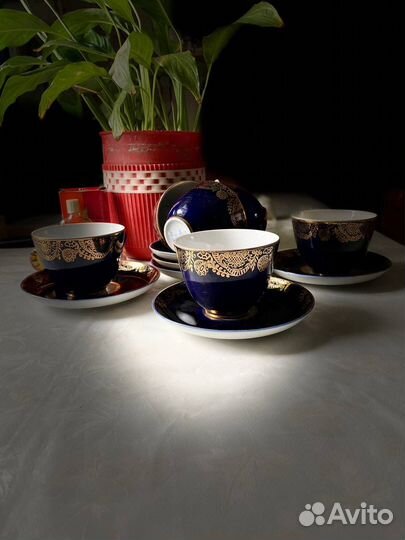 Чайная пара фарфор лфз