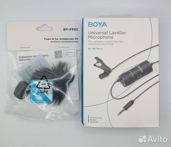 Петличный микрофон boya by-m1 pro версия 2