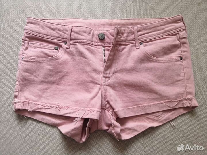 Шорты женские hm пудровые