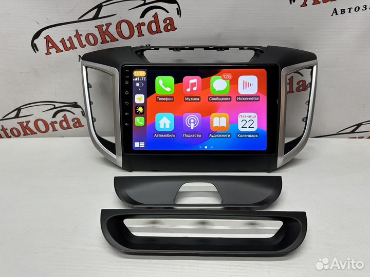 Магнитола на hyundai Creta android