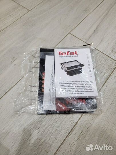 Электрогриль Tefal OptiGrill+ GC706D34. Новый