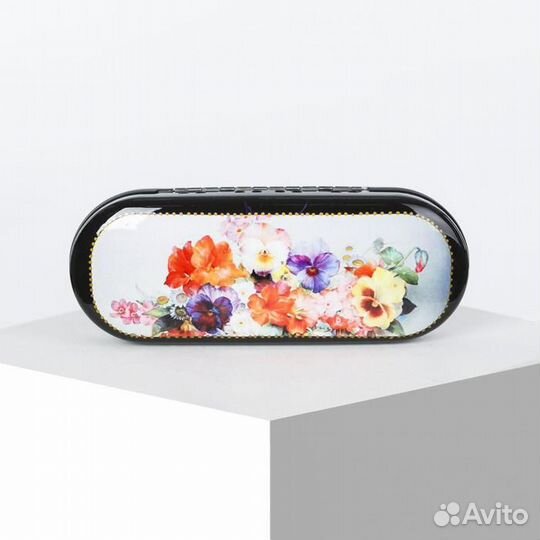 Футляр д/очков (очешник) Анютины глазки Декупаж