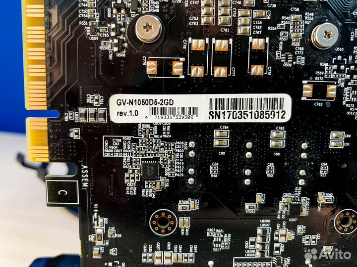 Видеокарта Gigabyte GeForce GTX 1050 2Gb 128Bit