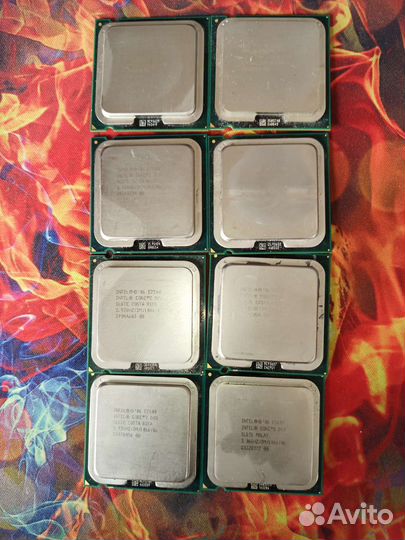 Процессоры на 775 сокет