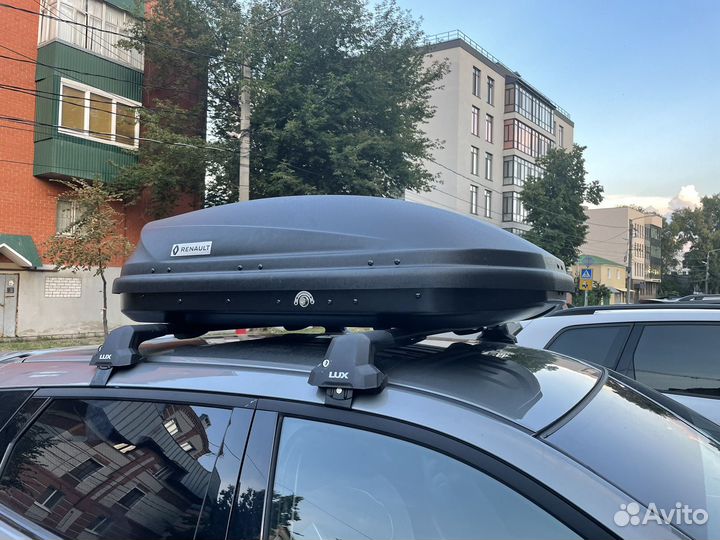 Оригинальный авто бокс на крышу Renault