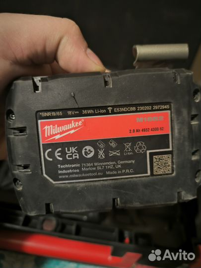 Шуруповерт milwaukee m18