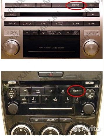 AUX кабель для автомобилей Мazda