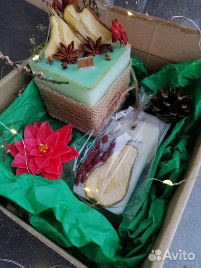 Свечи ручной работы набор