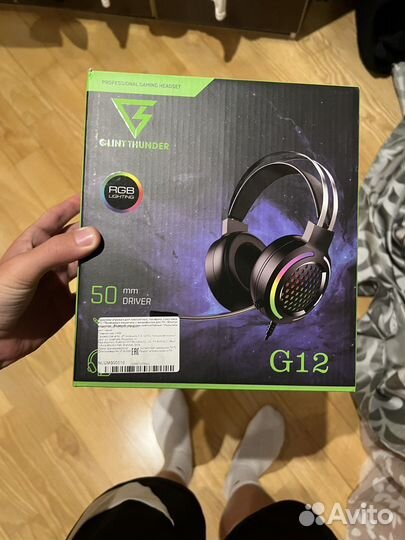 Игровые наушники с микрофоном