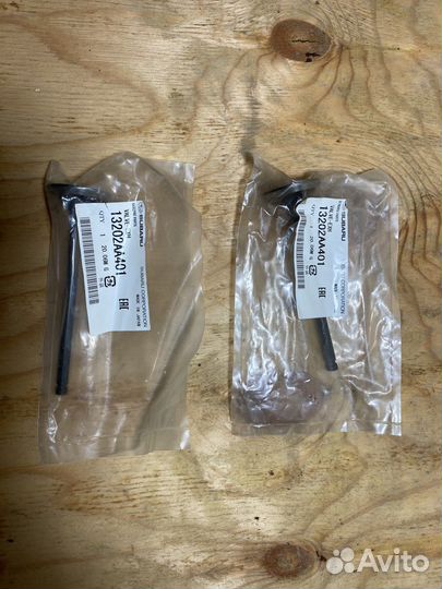 Клапан выпускной, subaru, ej205, 20x, 20y, новые