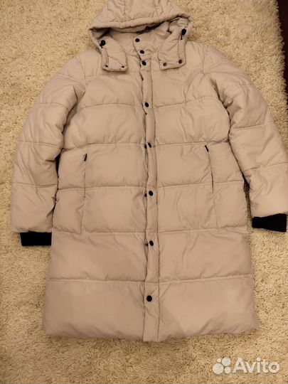 Пуховик мужской длинный