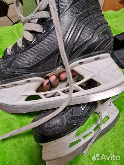 Хоккейные детские коньки bauer X-LP размер Y11