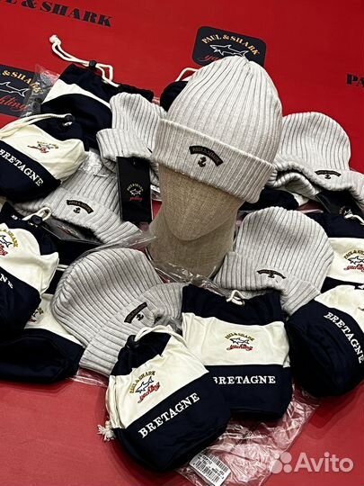 Paul&Shark Bretagne COP712 Шапки Шерсть Virgin