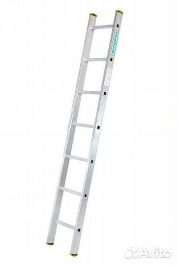 Лестница алюминиевая Вершина 1х7 2,02 м