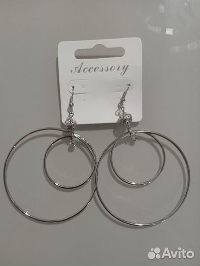 Бижутерия серьги