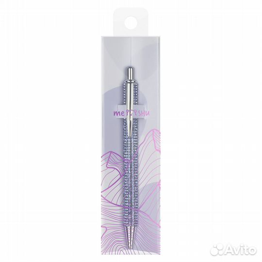 Ручка шариковая meshu Sky Diamond 1 мм синяя