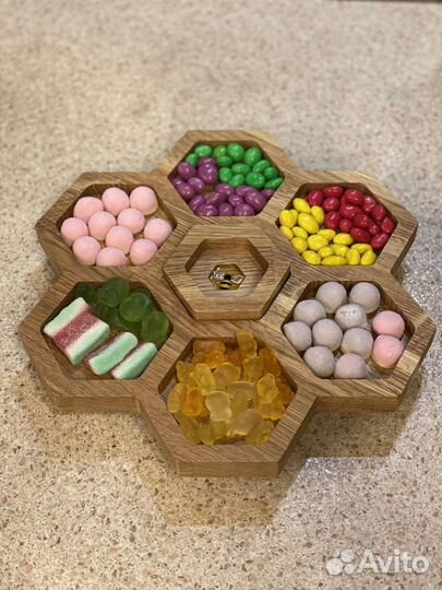 Менажница, панно из дерева