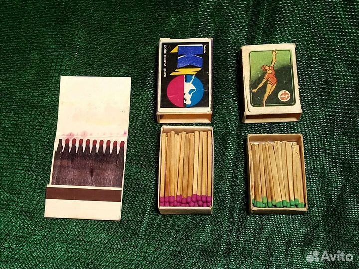 Спички + спичечные этикетки СССР