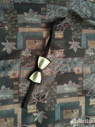 Бабочка blackbow шоколадная/бежевая