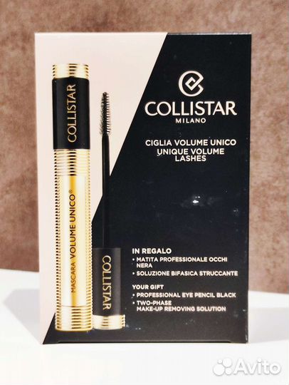 Collistar набор с тушью unico