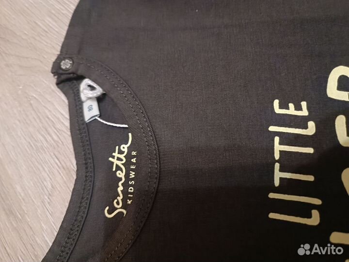 Джинсы и футболка на мальчика размер 80