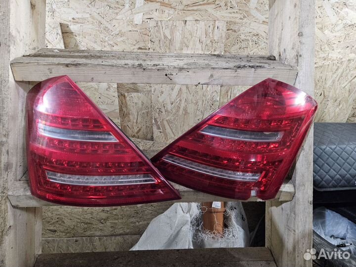 Задние фонари Mercedes w221 рестайлинг