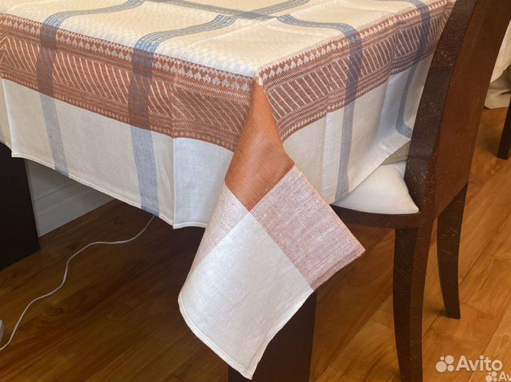 Скатерть ссср/лён/150 х 175