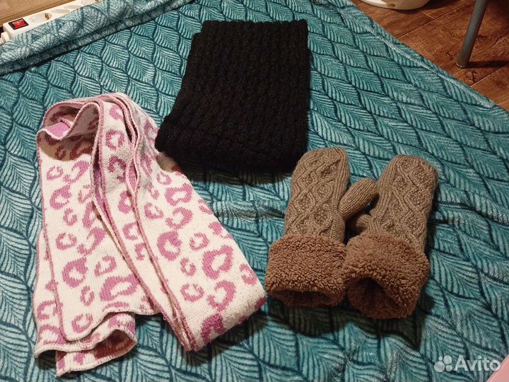 Варежки и шарфы