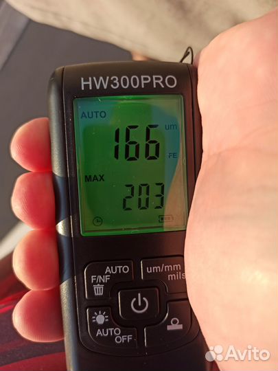 Толщиномер краски HW-300PRO