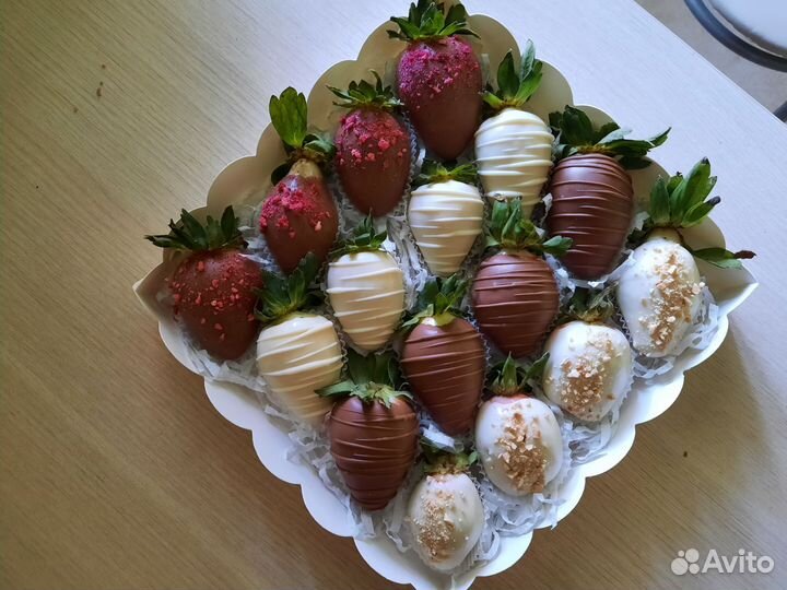 Клубника в шоколаде Подарок на 8 марта