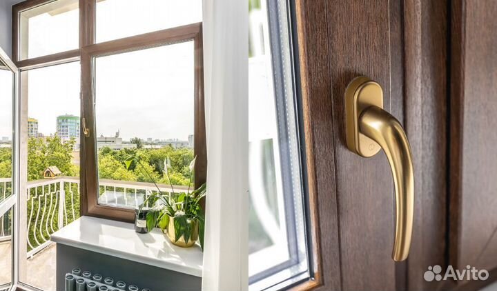 Окна деревянные