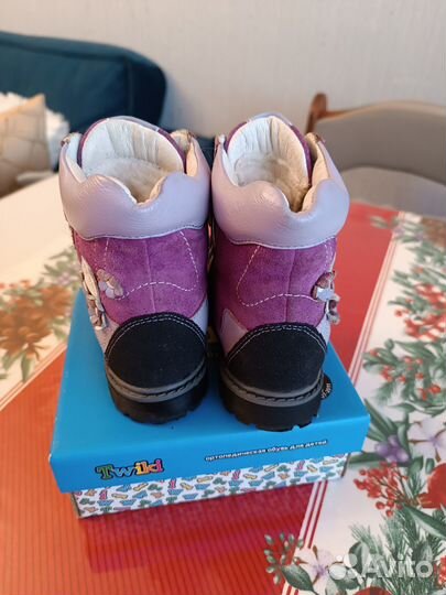 Зимние детские ботинки