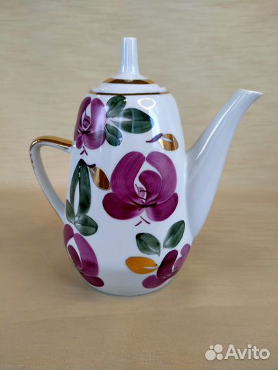 Фарфоровый чайник/кофейник Краснодар