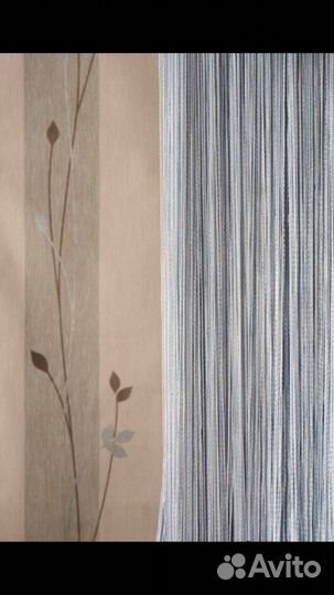 Шторы нити (кисея)