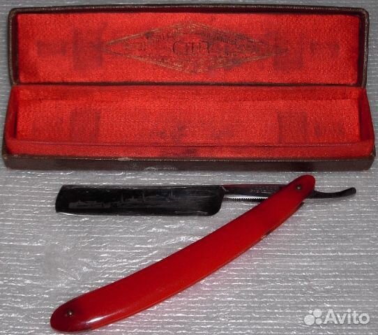 Бритва опасная Москва Завод Стиз 1951 г с коробкой