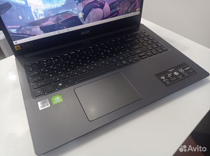 Ультрабук Acer i3-10th Nvidia mx330