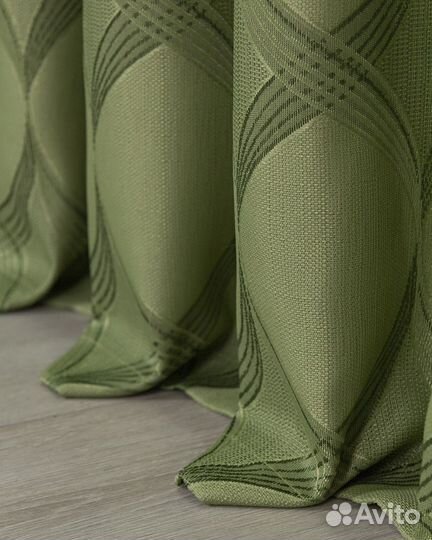 Шторы жаккард Альба пальма новые пошив