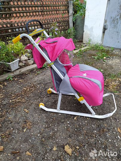 Санки- коляска Nika kids